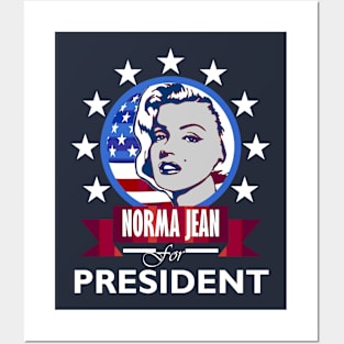 Norma Jean for President Posters and Art